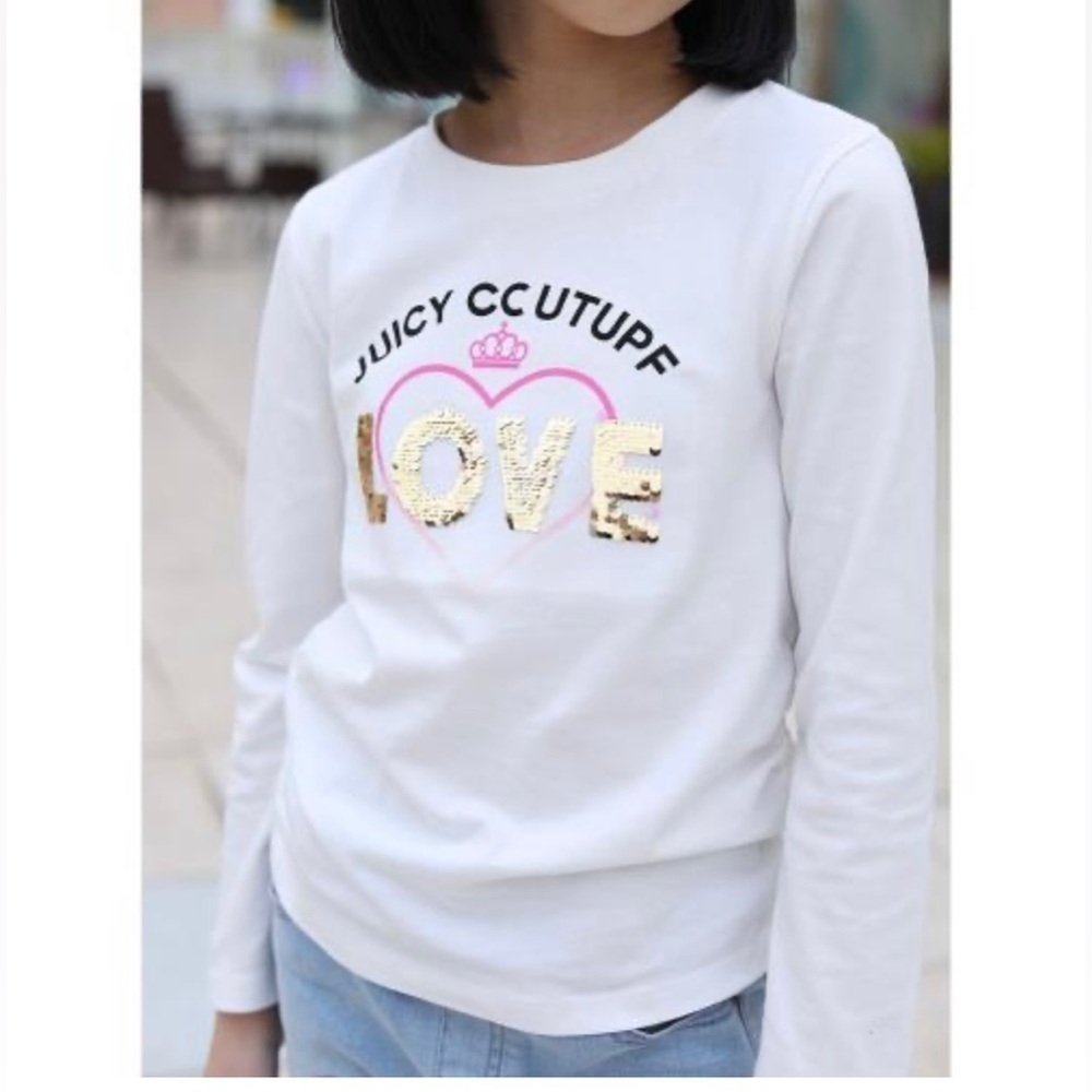 Girl’s Juicy Couture Reversible‎ Sequin Top